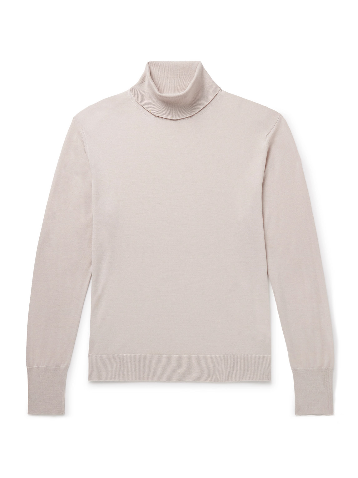 Eleventy - Wool Rollneck Sweater - Men - Neutrals - XXL von Eleventy