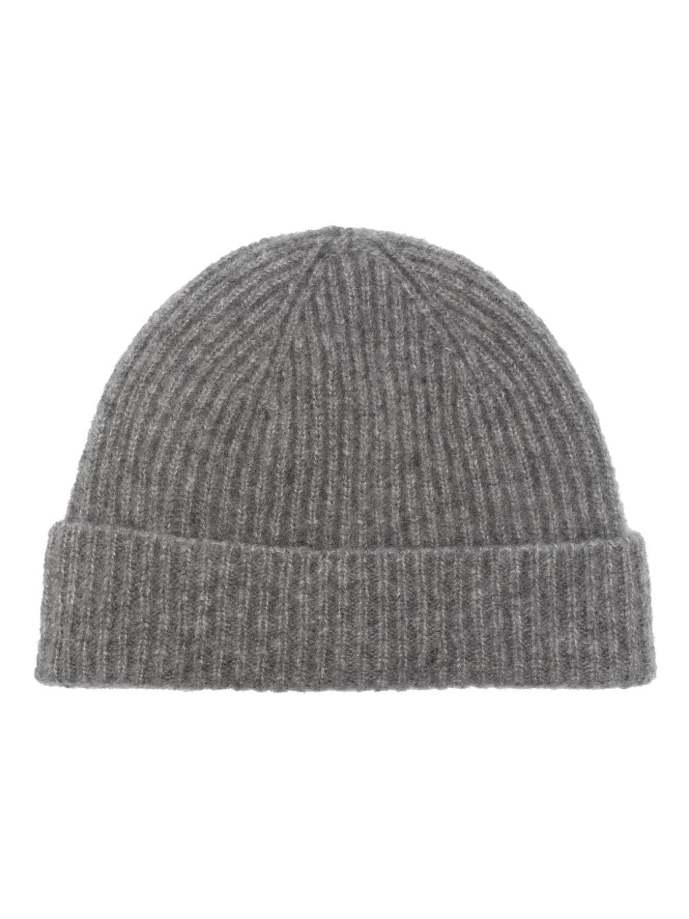 Eleventy Gerippte Beanie - Grau von Eleventy