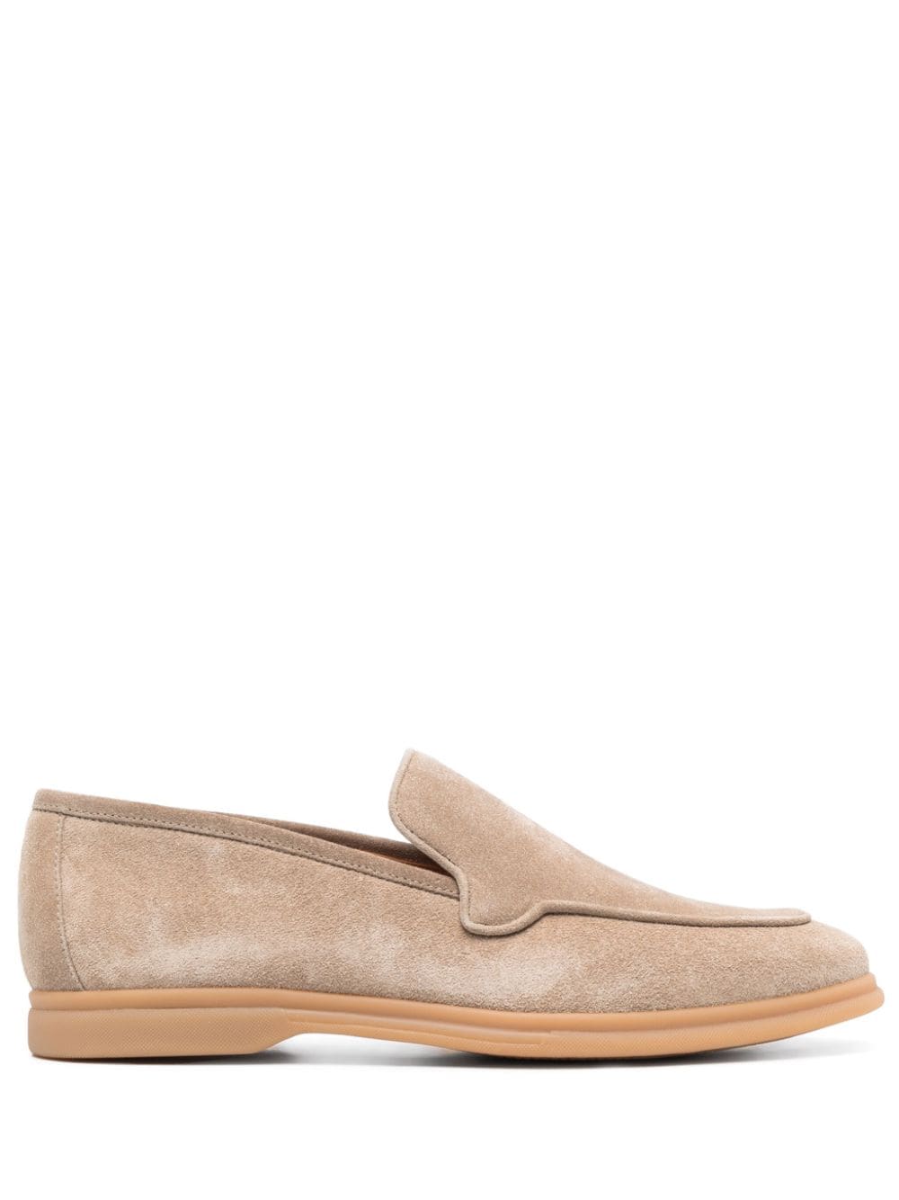 Eleventy Loafer aus Wildleder - Nude von Eleventy