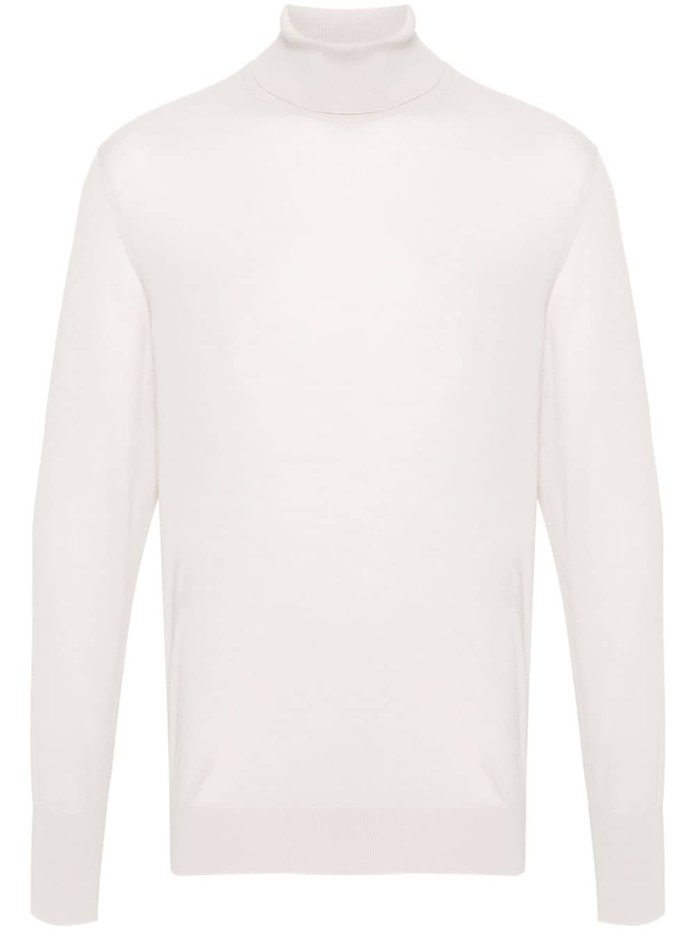 Eleventy Pullover mit Rollkragen - Nude von Eleventy