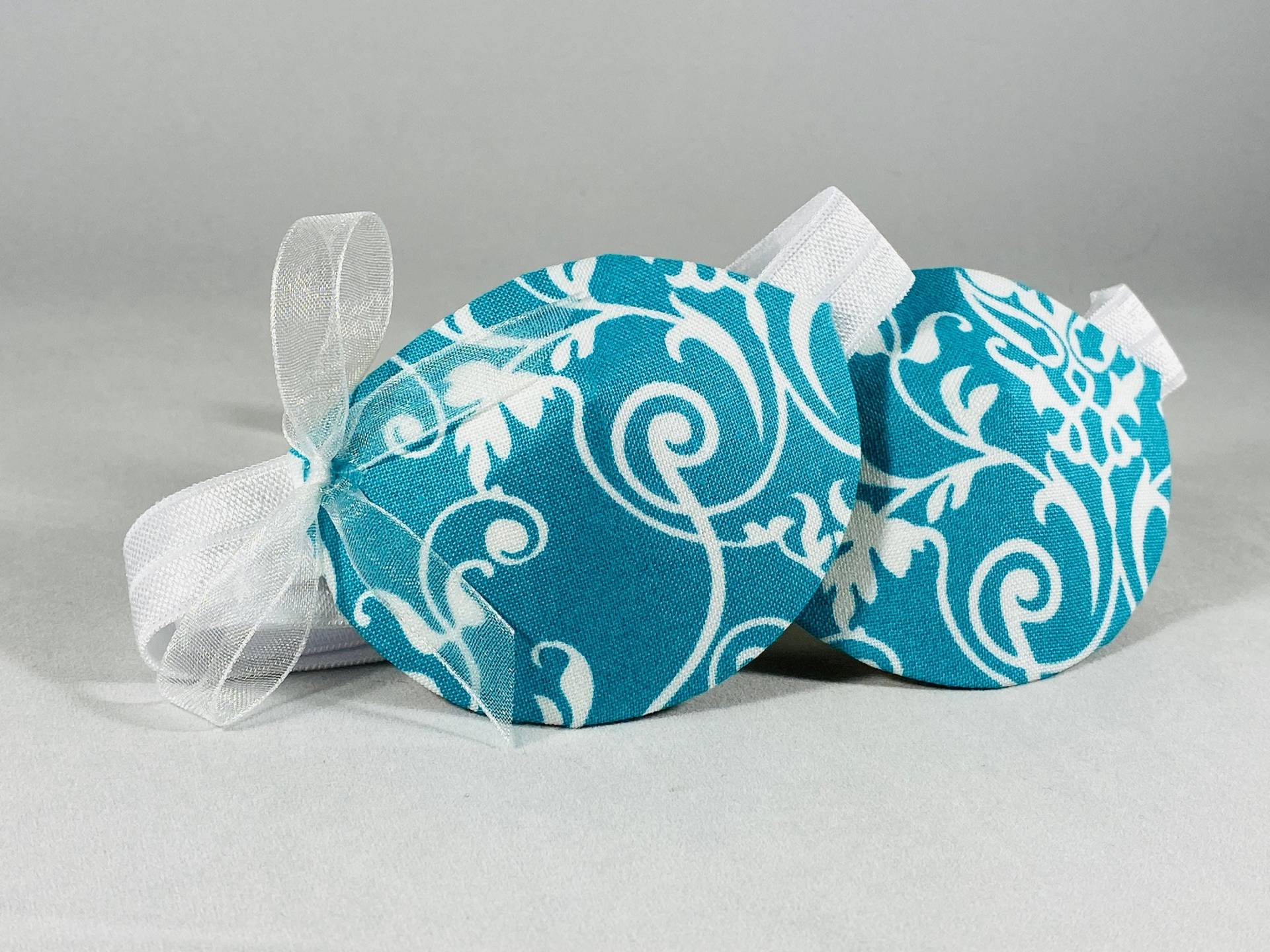 Teal White Fancy Eyepatch, Augenklappe, Augenklappe Teal White Fancy Eyepatch, Augenklappe, Augenklappe von EleyasDesigns