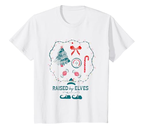 Kinder Raised by Elf T-Shirt von Elf