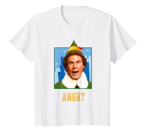 Kinder Weihnachten Elf Angry T-Shirt von Elf