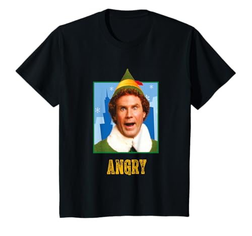 Kinder Weihnachten Elf Angry T-Shirt von Elf