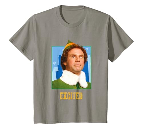 Kinder Weihnachten Elf Excited T-Shirt von Elf