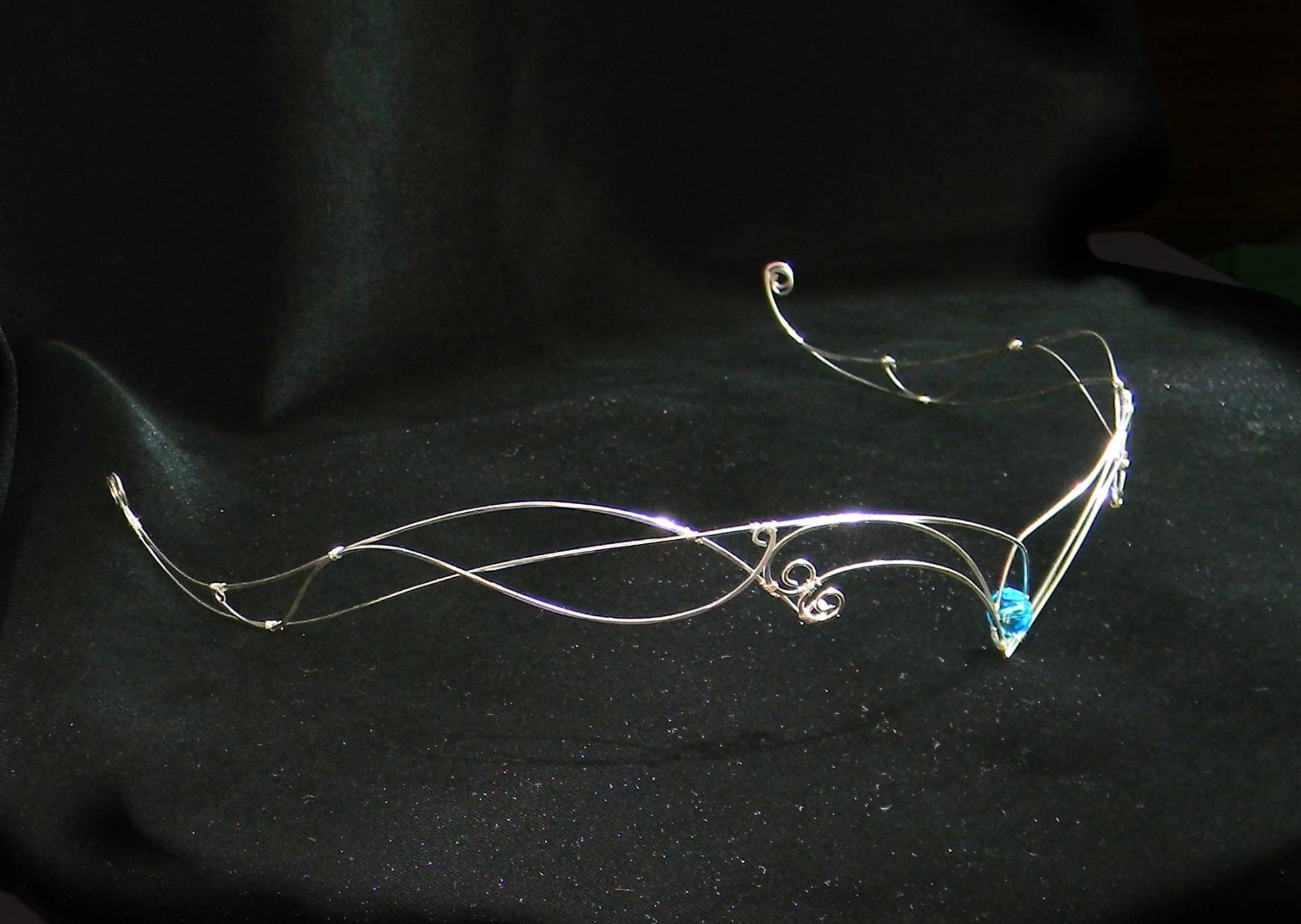 Elfen Tiara | Kopfschmuck Elfenkrone Ring Hochzeitskrone von ElfParadise