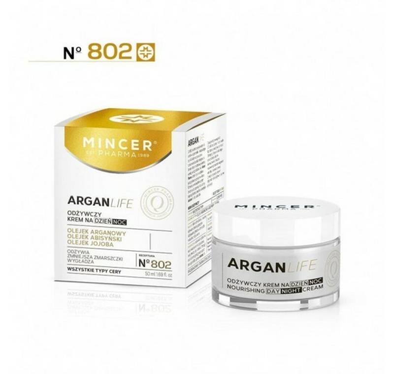 Elfa Pharm Nachtcreme Mincer Pharma Argan Life Nourishing Day & Night Cream no 802 50ml Elfa Pharm Nachtcreme Mincer Pharma Argan Life Nourishing Day & Night Cream no 802 50ml von Elfa Pharm