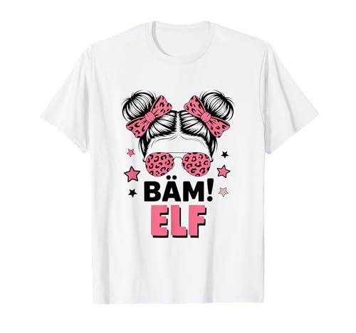 11. Geburtstag Mädchen Messy Bun Bäm! Elf Jahre Alt T-Shirt 11. Geburtstag Mädchen Messy Bun Bäm! Elf Jahre Alt T-Shirt von Elfter Geburtstag & 11. Geburtstag Design