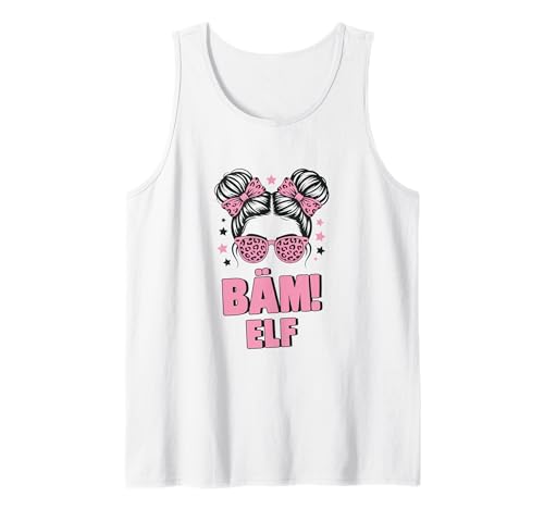 11. Geburtstag Mädchen Messy Bun Bäm! Elf Jahre Alt Tank Top 11. Geburtstag Mädchen Messy Bun Bäm! Elf Jahre Alt Tank Top von Elfter Geburtstag & 11. Geburtstag Design