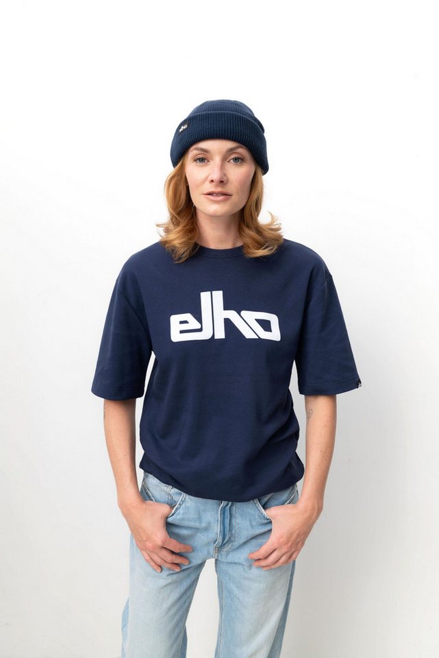 Elho Rundhalsshirt (1-tlg) mit elho Logo-Print von Elho
