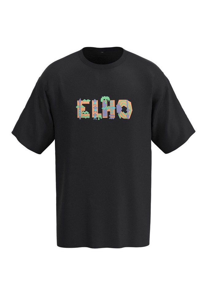 Elho Rundhalsshirt (1-tlg) mit elho Logo-Print von Elho
