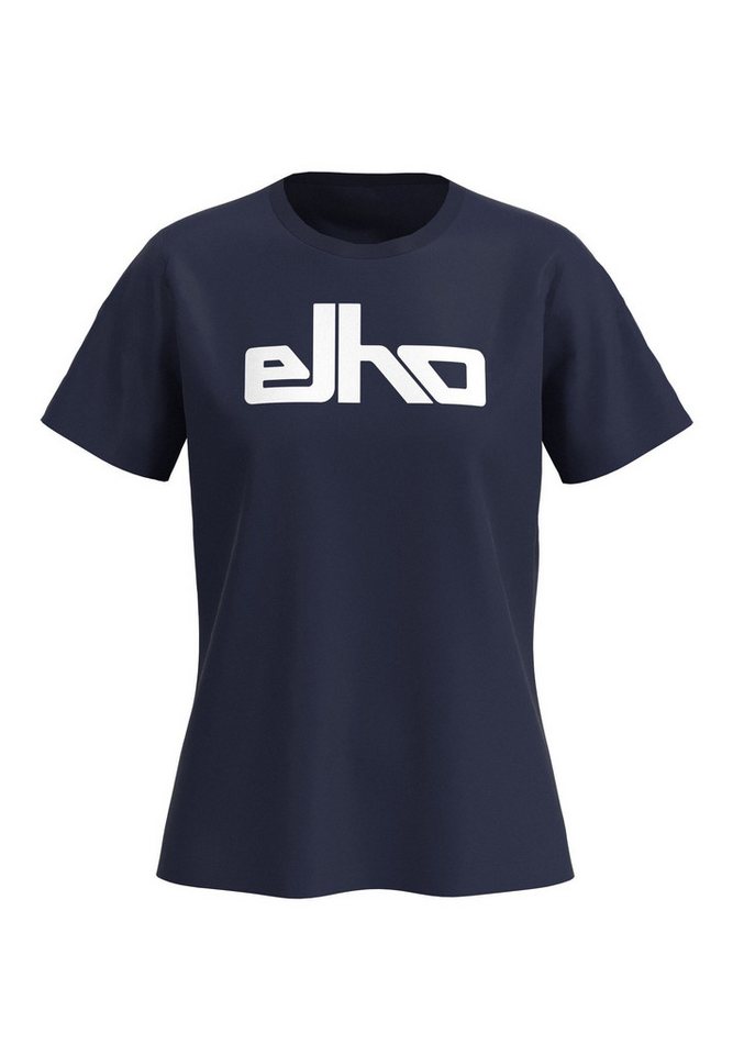 Elho Rundhalsshirt LAUSANNE (1-tlg) mit elho Logo-Print von Elho