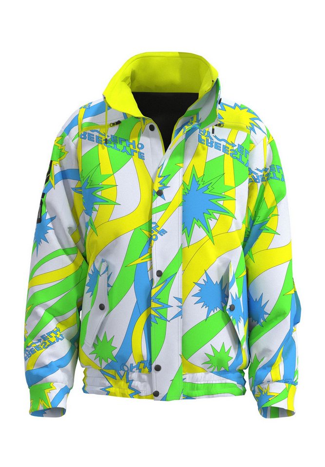 Elho Skijacke mit Stehkragen und Oversized-Look von Elho