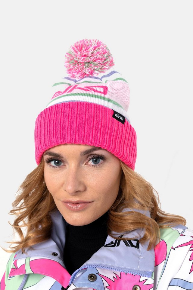 Elho Strickmütze Coole Mütze mit Streifendesign (1-St) im Streifendesign von Elho