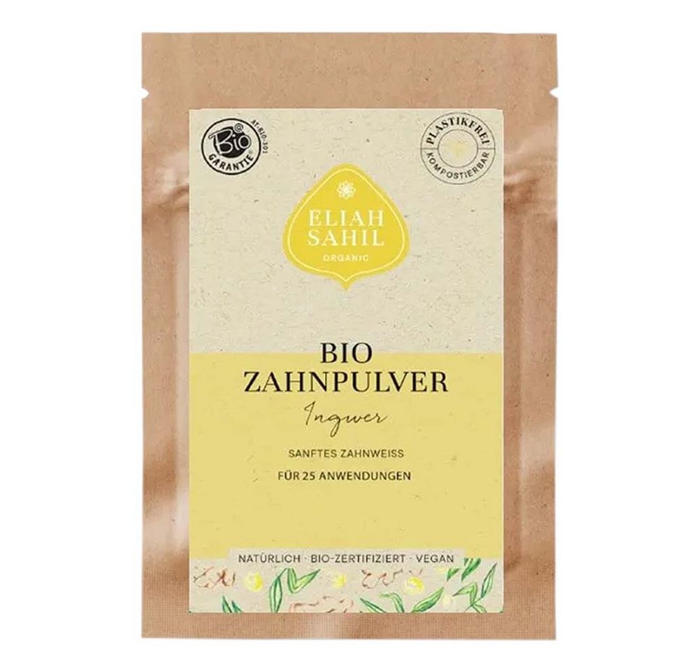 Eliah Sahil Zahnpasta Zahnpulver - Ingwer Kleingröße 8g 2er Pack Eliah Sahil Zahnpasta Zahnpulver - Ingwer Kleingröße 8g 2er Pack von Eliah Sahil