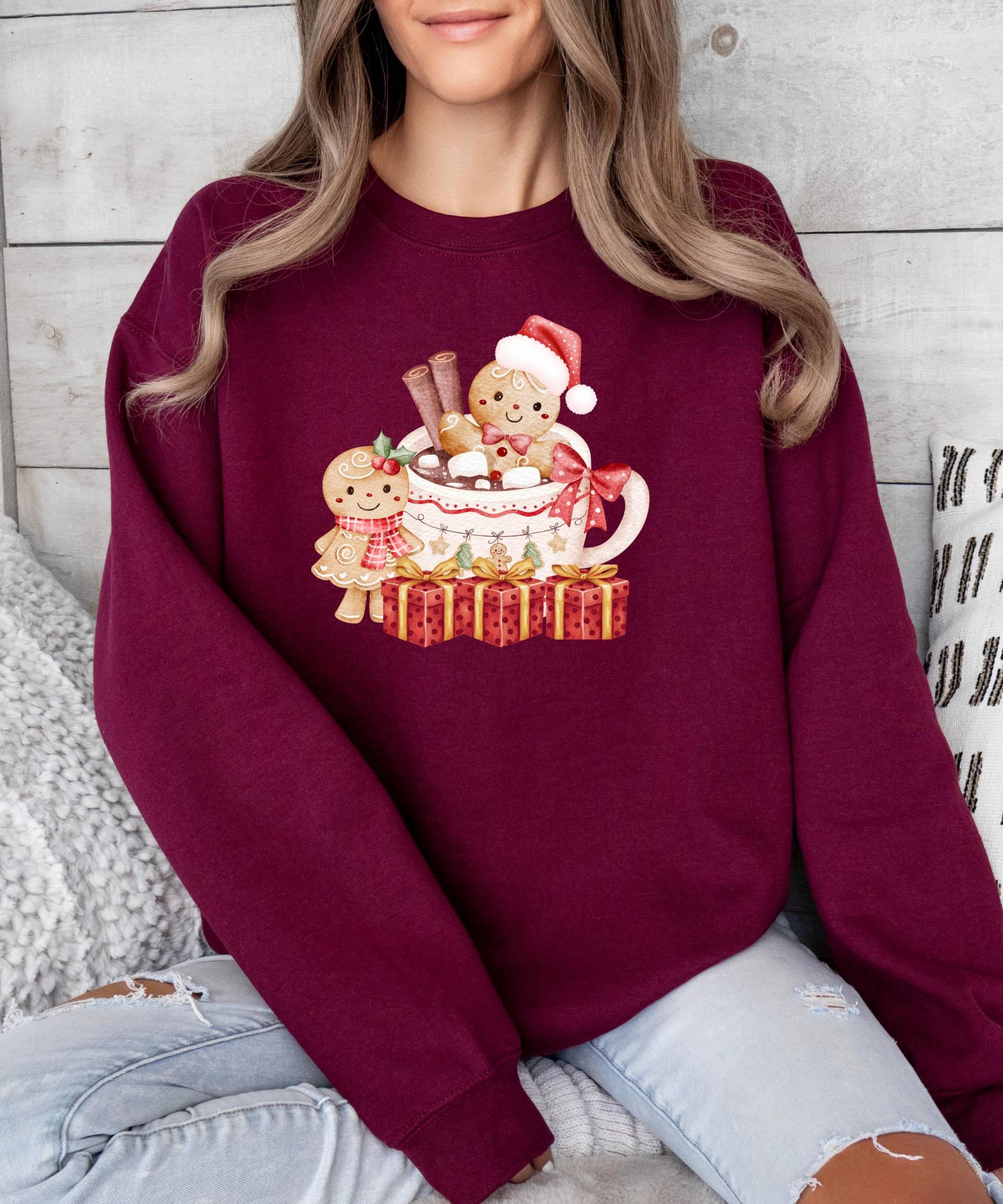 Lebkuchen Sweatshirt, Kaffeeliebhaber, Kaffee Pullover, Weihnachtspullover, Weihnachts Shirt Für Frauen, Weihnachtspulli, Geschenkidee Lebkuchen Sweatshirt, Kaffeeliebhaber, Kaffee Pullover, Weihnachtspullover, Weihnachts Shirt Für Frauen, Weihnachtspulli, Geschenkidee von ElianaRoseDE