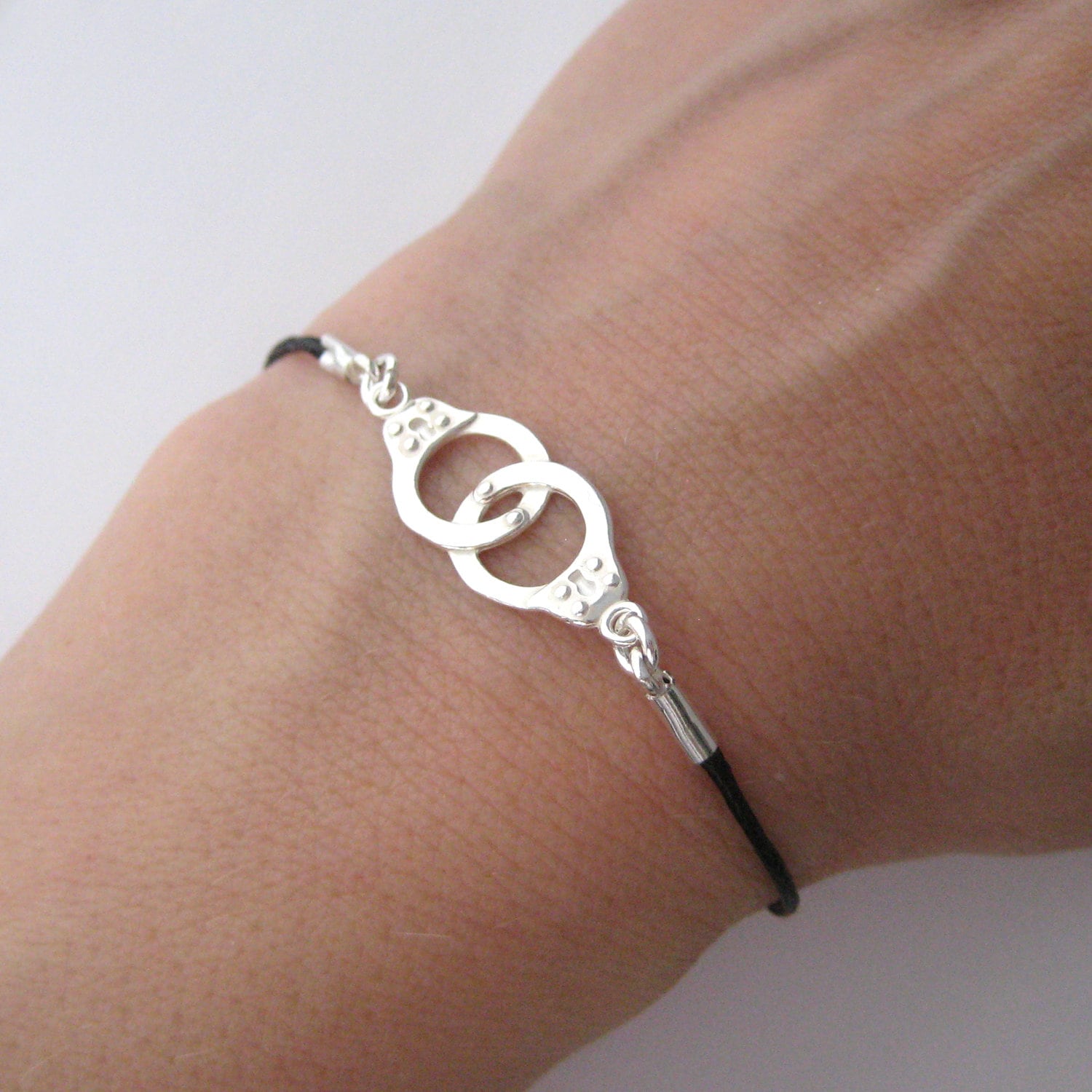 Handschellenarmband Aus 925/1000Er Silber Handschellenarmband Aus 925/1000Er Silber von ElianorBijoux