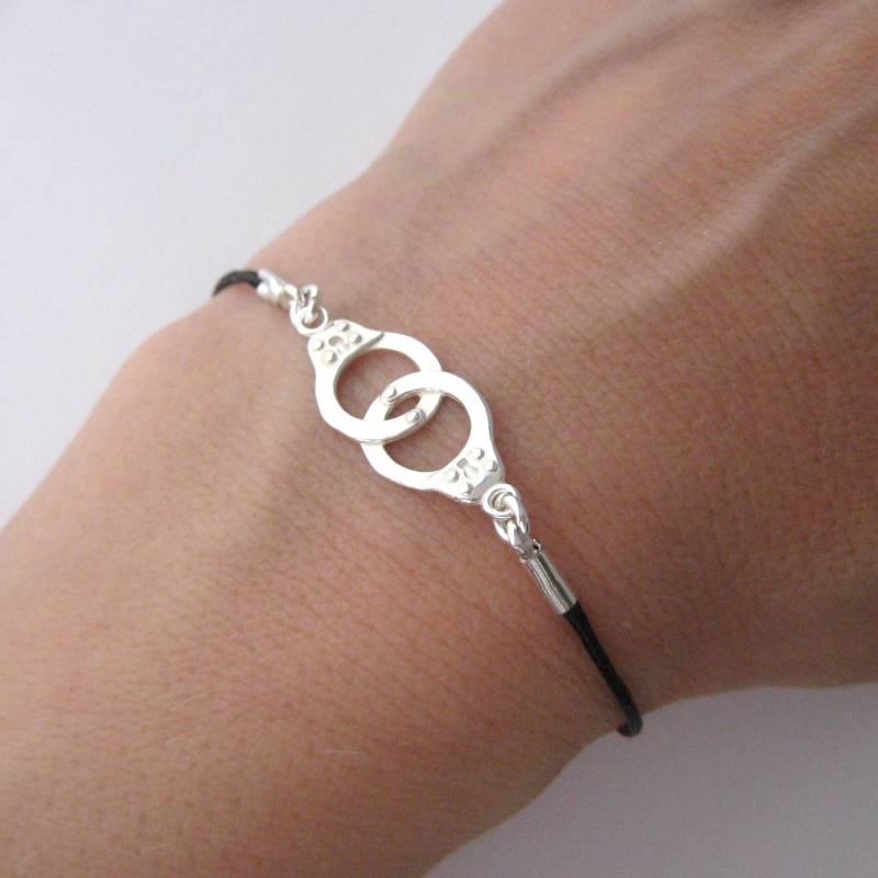 Handschellenarmband Aus 925/1000Er Silber Handschellenarmband Aus 925/1000Er Silber von ElianorBijoux