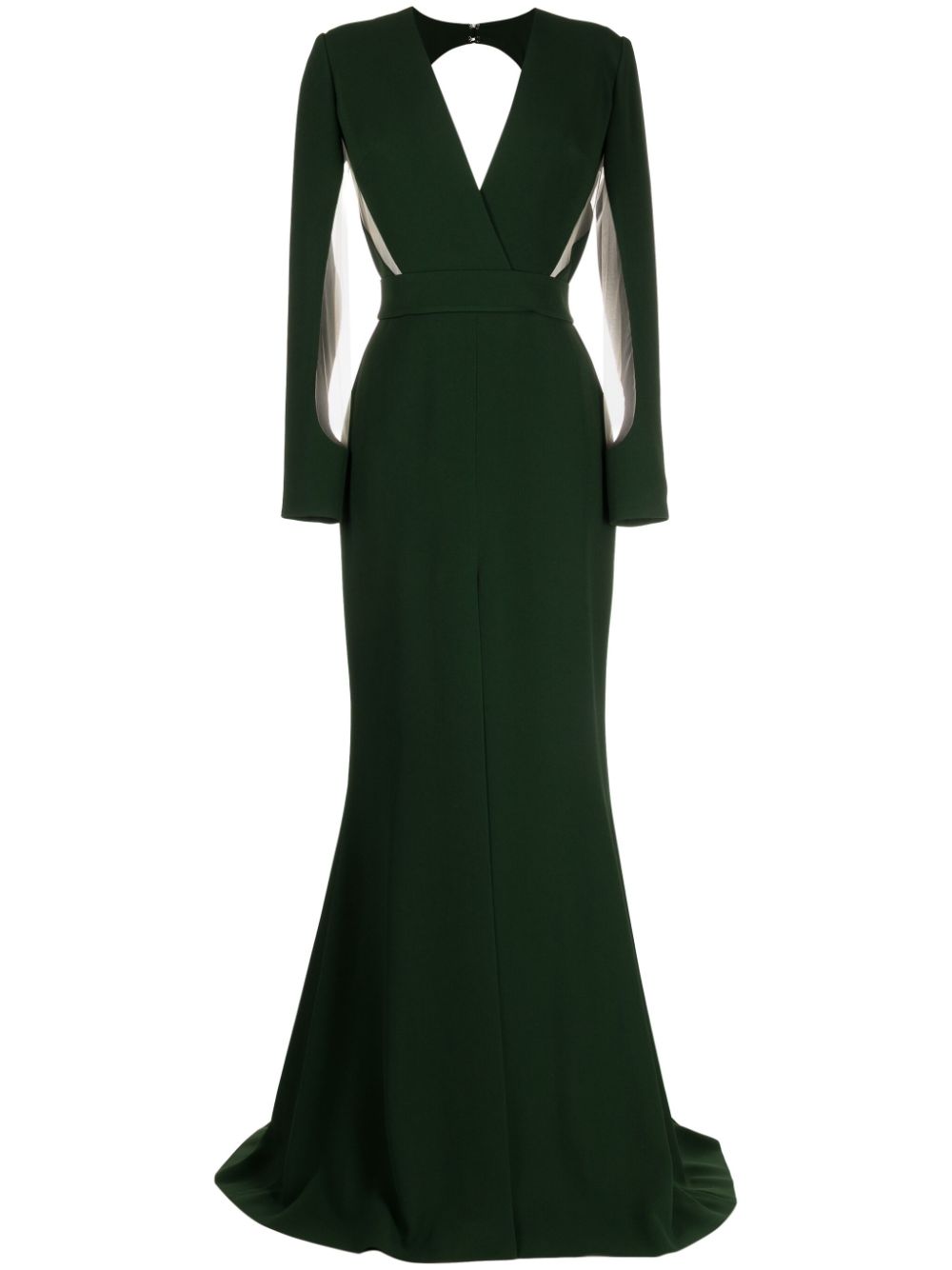 Elie Saab Abendkleid mit Cut-Outs - Grün von Elie Saab