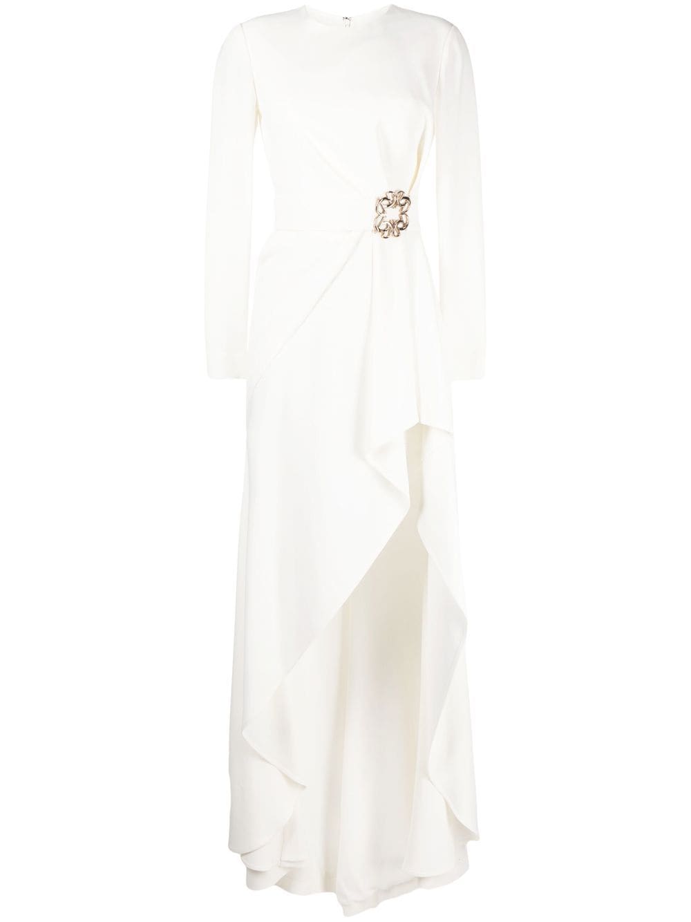 Elie Saab Asymmetrisches Kleid - Weiß von Elie Saab