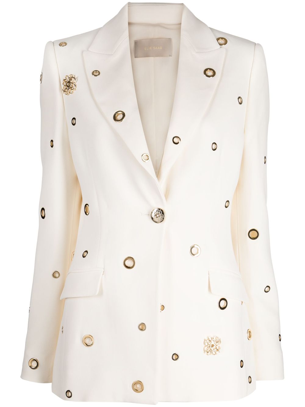 Elie Saab Einreihiger Blazer - Weiß von Elie Saab