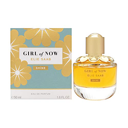 Elie Saab Girl of Now Shine femme/woman Eau de Parfum, 50 ml gold blumig 1 stück von Elie Saab