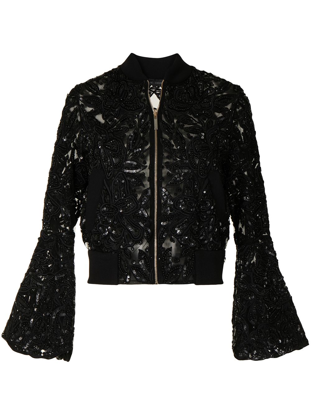 Elie Saab Jacke mit Pailletten - Schwarz von Elie Saab