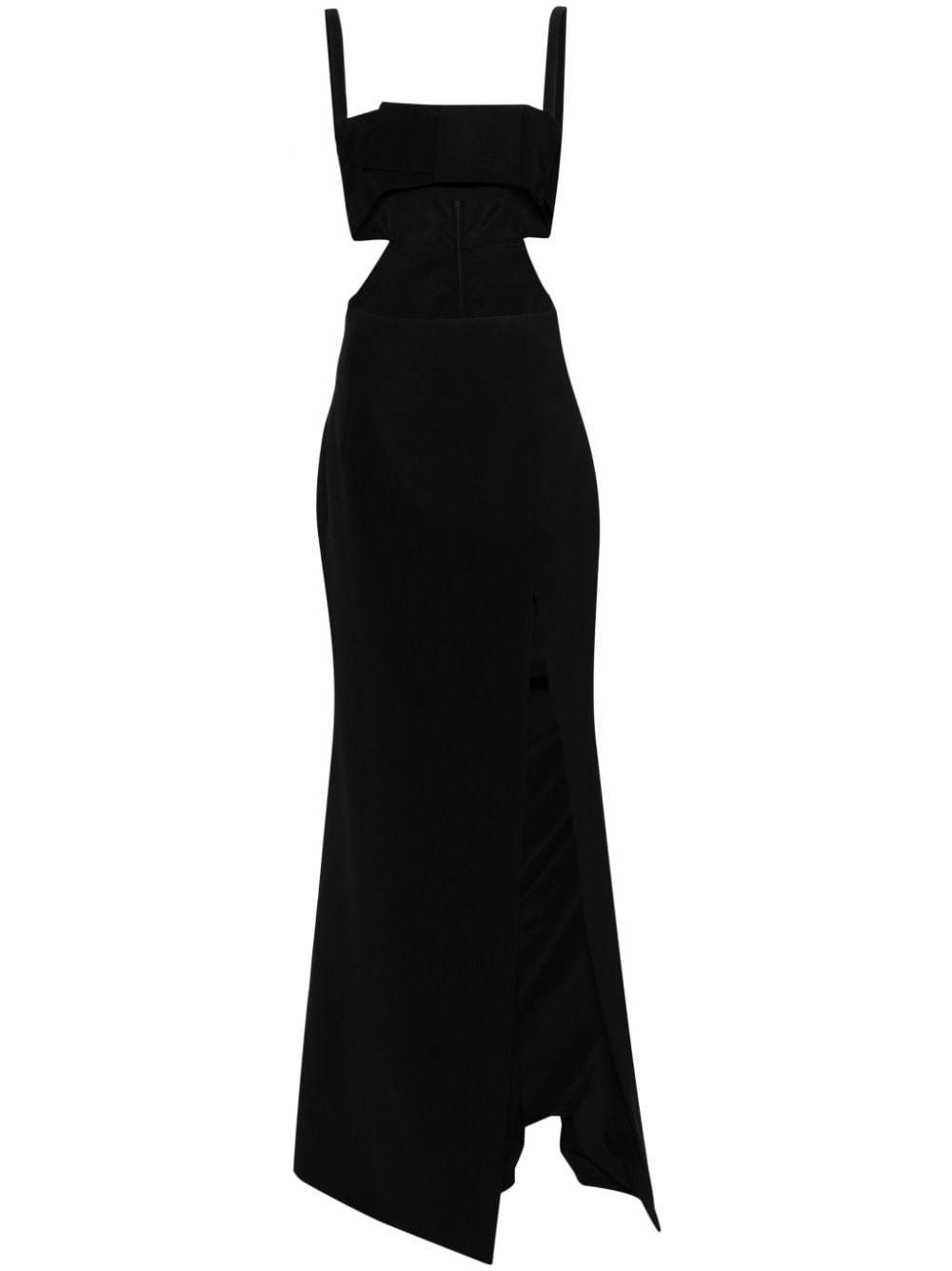 Elie Saab Maxikleid mit Cut-Out - Schwarz von Elie Saab