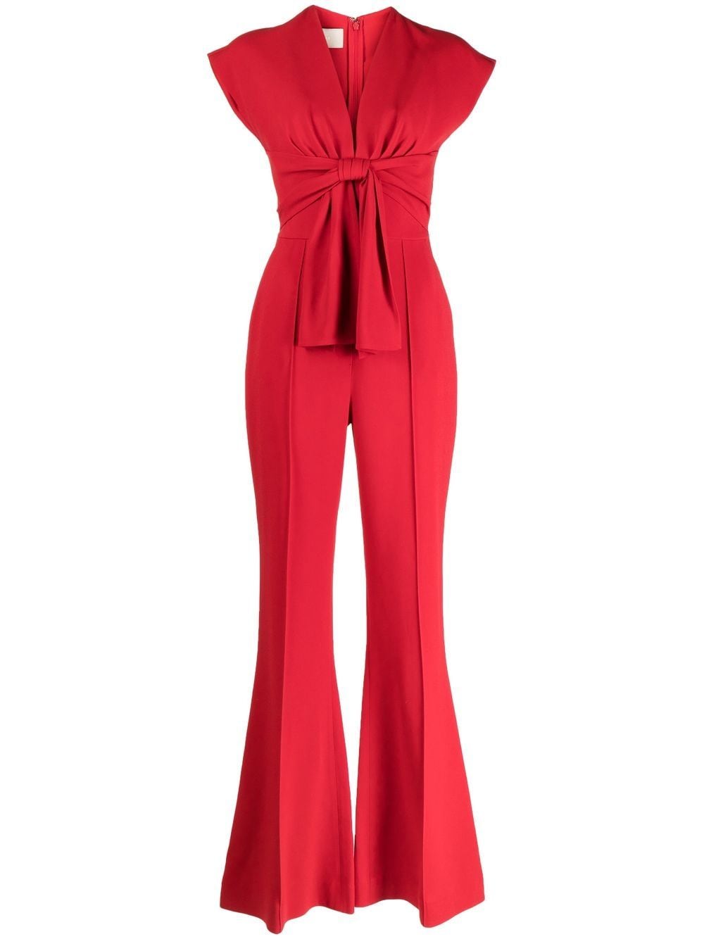 Elie Saab Ausgestellter Jumpsuit - Rot von Elie Saab