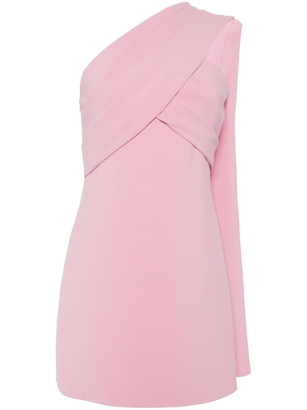 Elie Saab One-Shoulder-Minikleid aus Krepp - Rosa von Elie Saab