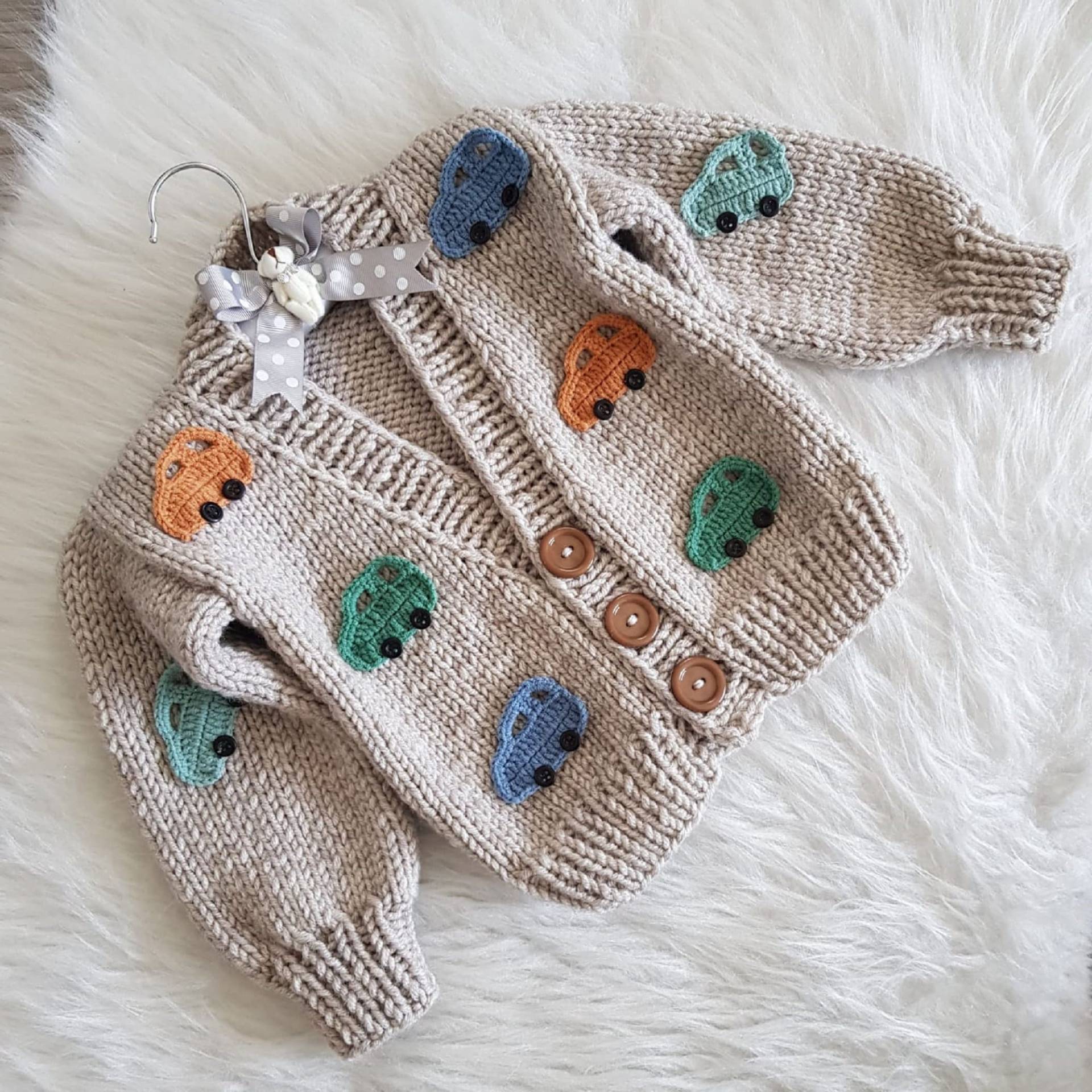 Handgemachte Strickjacke Baby-Jungen-Strickjacke, Geburtstagsgeschenk, Baby-Dusche-Geschenk, Neugeborenen von ElifBabyKnitting