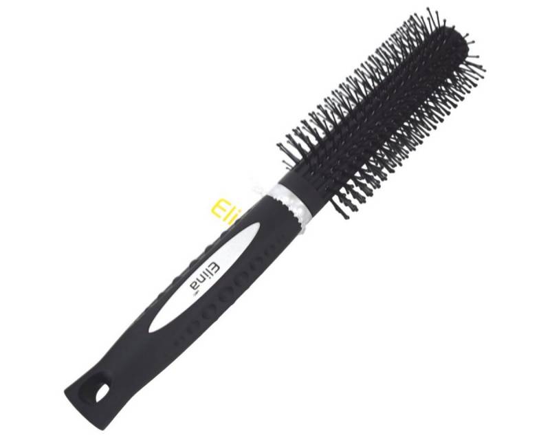 Elina Med Haarbürste Kunststoff Haarbürste zum Kämmen von Frisuren ca. 23 - 25 cm Kamm, 1-tlg., gummiert von Elina Med