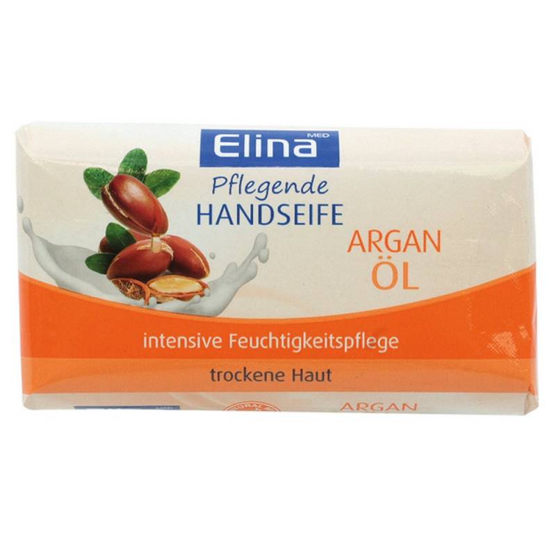 Elina Med Handseife 6 x Seife Elina 100g Arganöl Creme Seife Haushaltskernseife Handseife, 6-tlg. Elina Med Handseife 6 x Seife Elina 100g Arganöl Creme Seife Haushaltskernseife Handseife, 6-tlg. von Elina Med