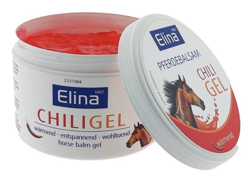 Elina Med Körpercreme Creme Elina 500ml Pferdebalsam Chili in Gel-Form Dose, 1-tlg., Pferdebalsam Pferdegel Pferdesalbe Chili Chiliextrakt Elina Med Körpercreme Creme Elina 500ml Pferdebalsam Chili in Gel-Form Dose, 1-tlg., Pferdebalsam Pferdegel Pferdesalbe Chili Chiliextrakt von Elina Med