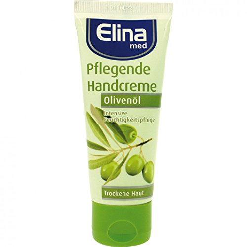 Elina med Handcreme mit Olivenöl 75 ml Tube von Elina med