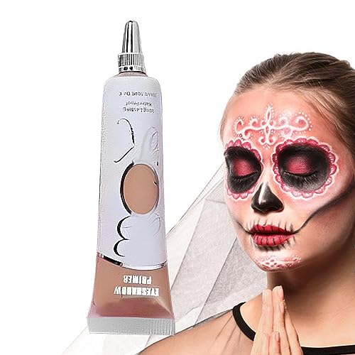 Lidschatten-Grundierung, Wasserdichter Lidschatten-Basis-Concealer, feuchtigkeitsspendend, Vollständig deckender Farb-Augenlid-Primer, 15 ml Creme-Lidschatten-Basis-Porenfüller-Primer für Elinrat von Elinrat