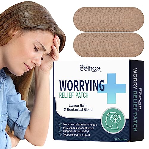 Stress Abbau Patch | Beruhigende Biofrequenz Pflaster | Antistress Patches Für Damen | Beruhigende Pflaster Stressabbau | Stress Relief Patches | Natürliche Bio Frequenz Sichere Pflaster Stressabbau von Elinrat