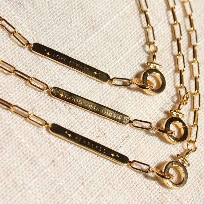 Absicht Mini Paperclip Kette Absicht Mini Paperclip Kette von ElisaMareeAccessory