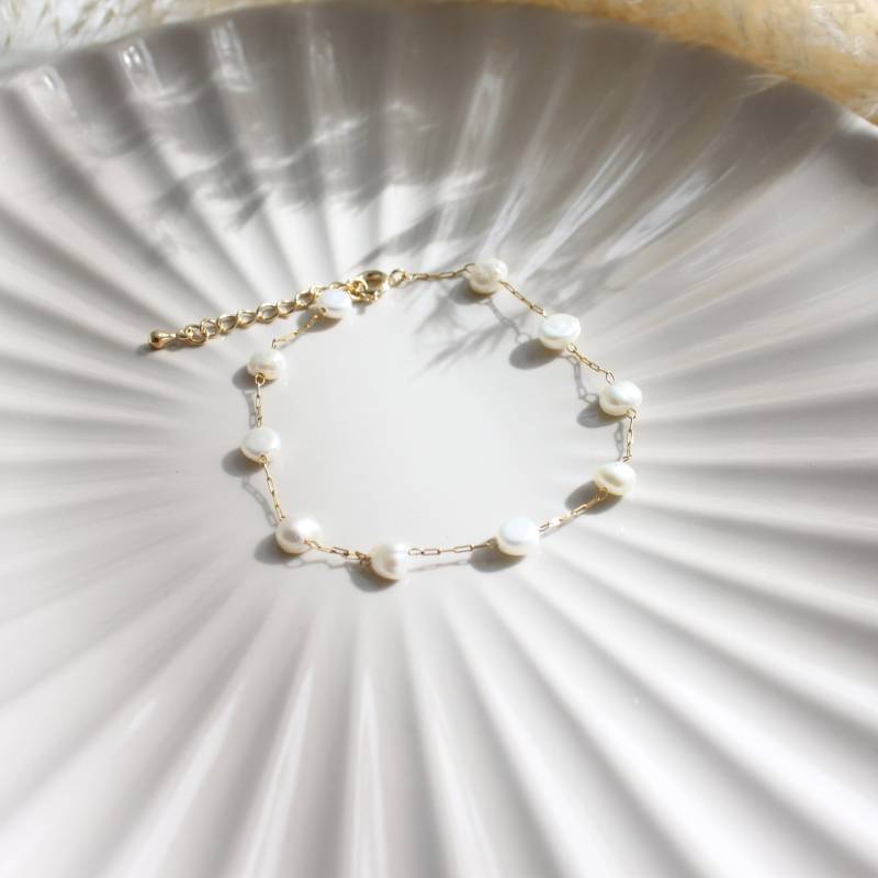 Geliebtes Spaced Perlenarmband Geliebtes Spaced Perlenarmband von ElisaMareeAccessory