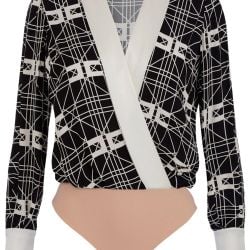 Elisabetta Franchi Damen Seidenbluse In Multicolor von Elisabetta Franchi