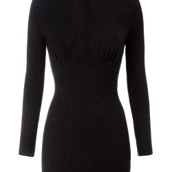 Elisabetta Franchi Elegantes Schwarzes Polyester-kleid von Elisabetta Franchi