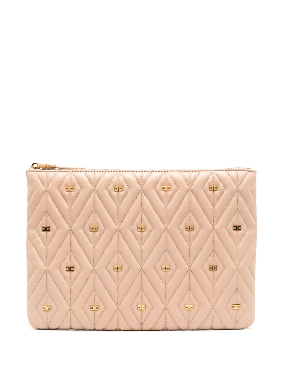 Elisabetta Franchi Étoile Clutch - Nude von Elisabetta Franchi