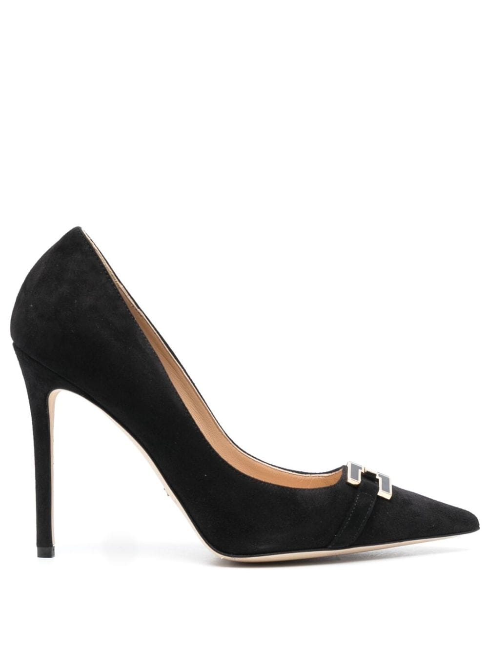 Elisabetta Franchi Pumps 100mm - Schwarz von Elisabetta Franchi