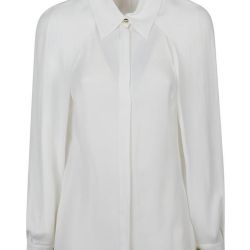 Elisabetta Franchi Himmelblaue Viskosebluse Für Damen von Elisabetta Franchi