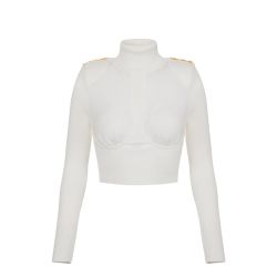 Elisabetta Franchi Himmelblauer Viskose-mix Pullover von Elisabetta Franchi