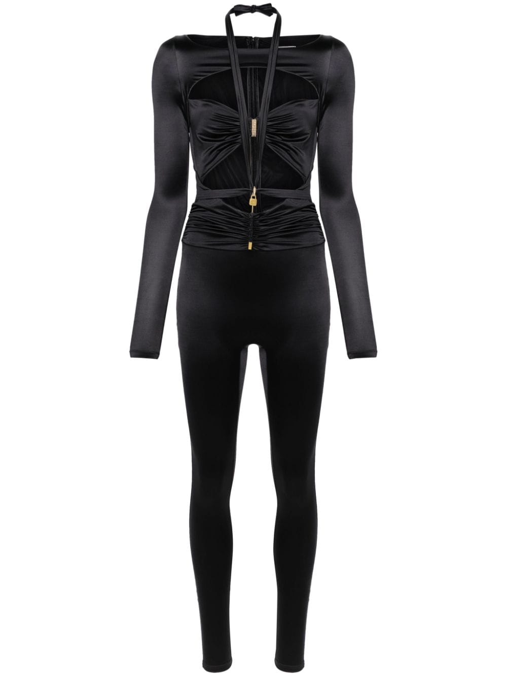 Elisabetta Franchi Jumpsuit mit Cut-Out - Schwarz von Elisabetta Franchi