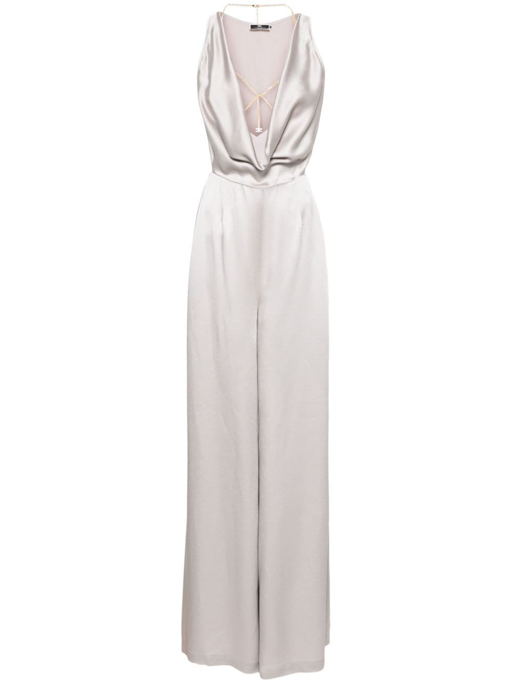 Elisabetta Franchi Jumpsuit mit Körperkette - Nude von Elisabetta Franchi