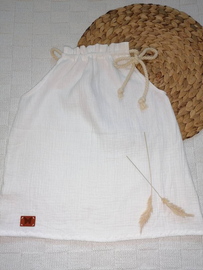 Kleid Kleidchen Mädchenkleid Mädchen Babykleidchen Sommerkleid Hängerchen Trägerrock Tunika Musselin Mint Mit Pusteblumen von Elissy88