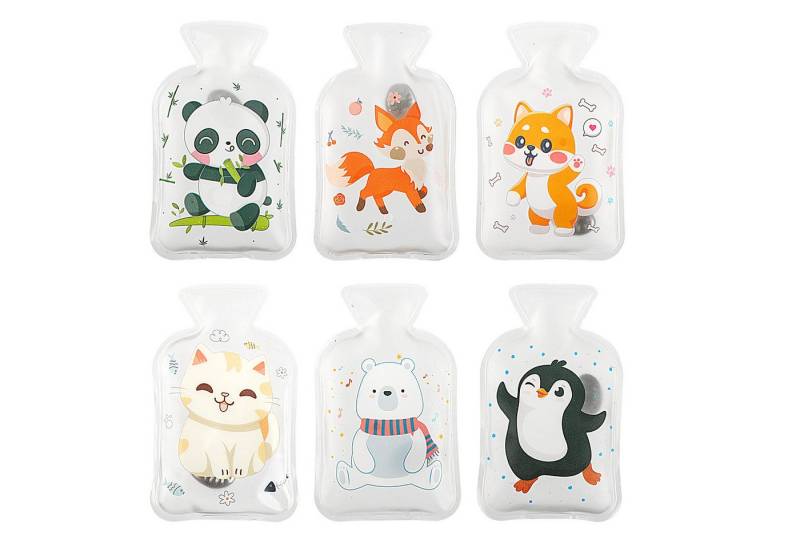 ElitVita Handwärmer 6er Set Taschenwärmer, Handwärmer Wiederverwendbar, mit Tiermuster, 6-tlg., für Weihnachtsgeschenke Büro Winter unterwegs von ElitVita