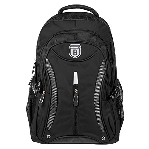 Rucksack Wanderrucksack Schulrucksack Damen Herren Kinder Sporttasche Daypack Schwarz von Elitar